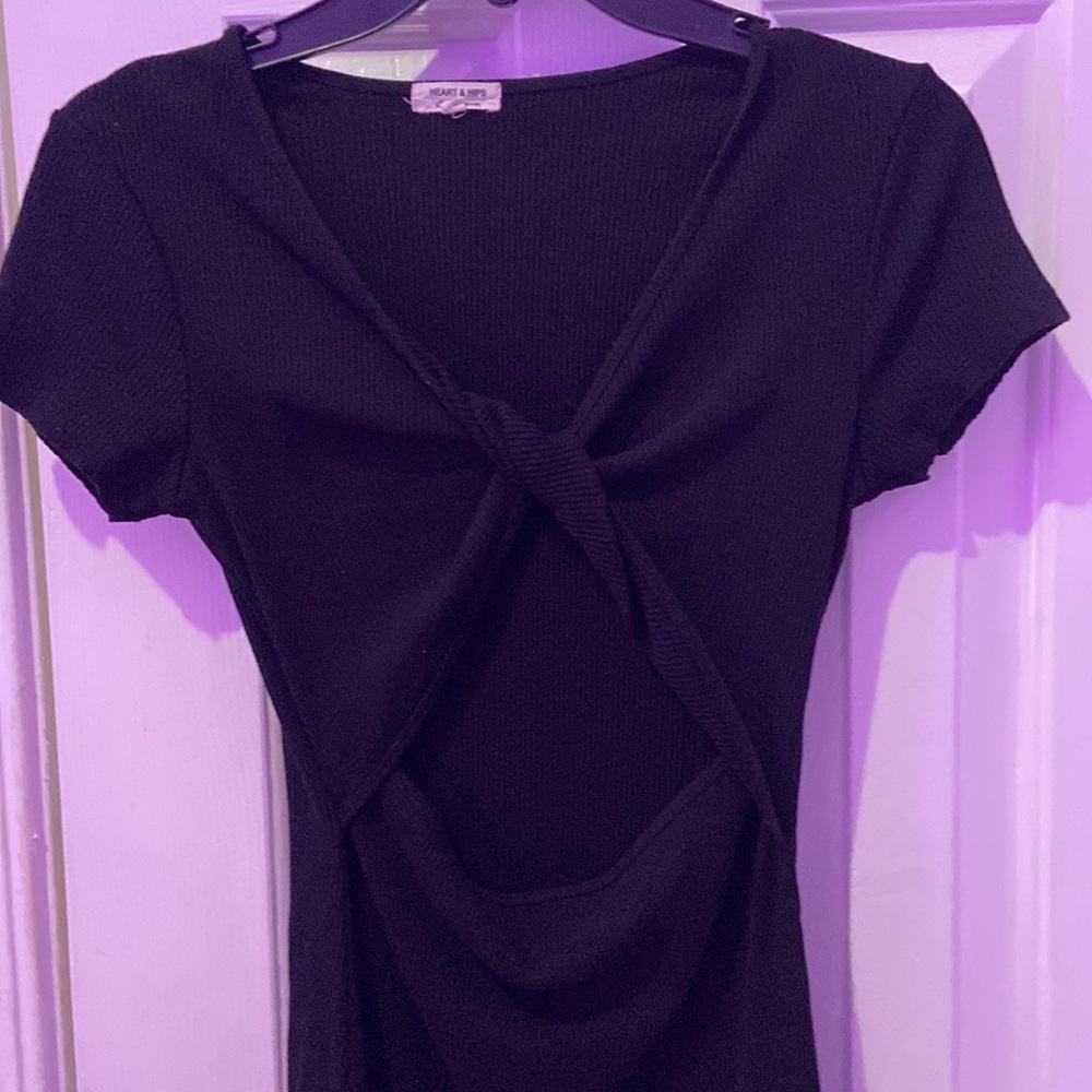 Women’s Bodycon Knot Front Dress